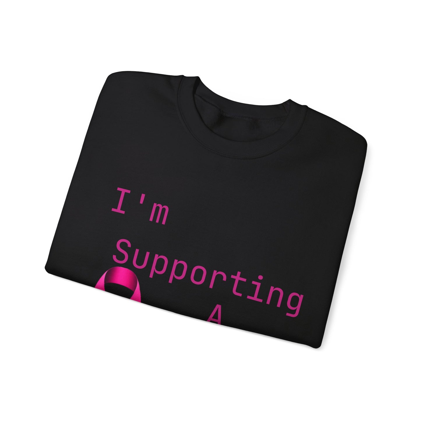 Breast Cancer Support Crewneck Sweatshirt