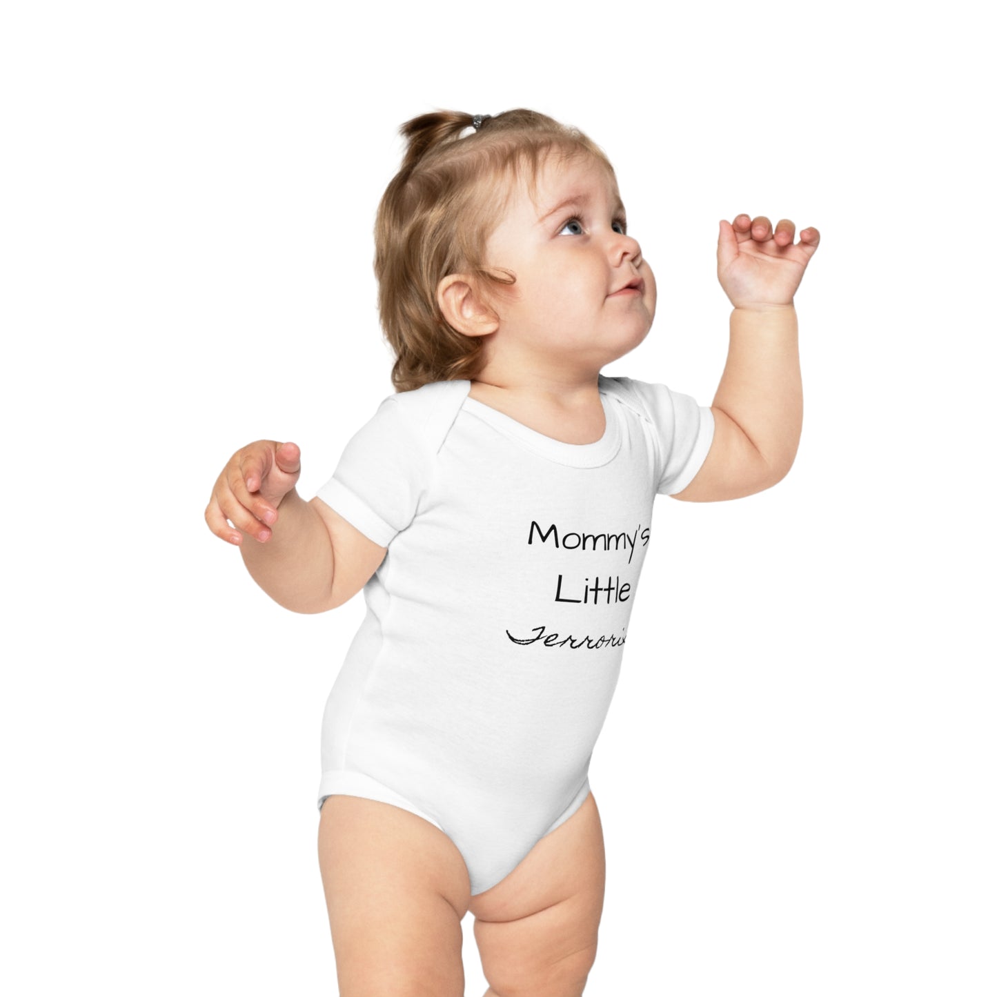 Mommy's Little Cotton Baby Bodysuit