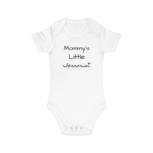 Mommy's Little Cotton Baby Bodysuit