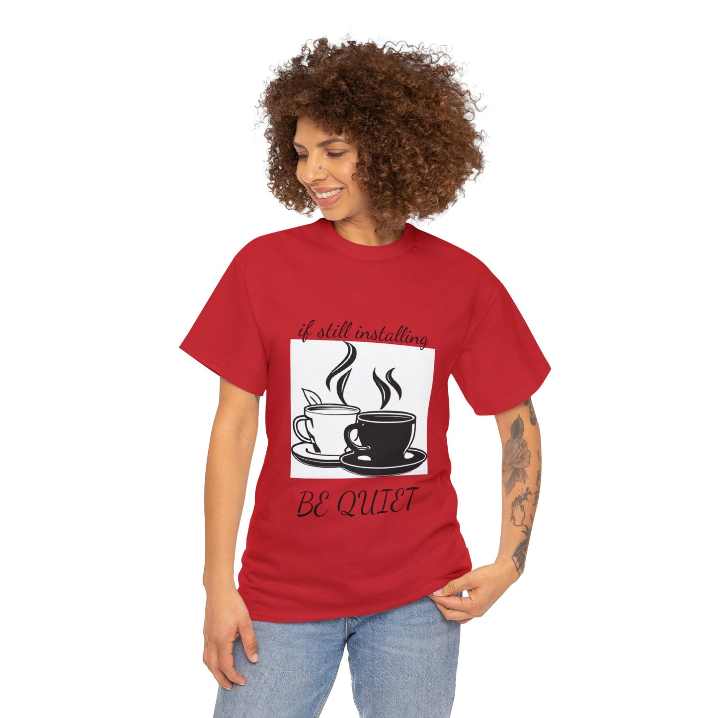 Coffee Heavy Cotton Tee