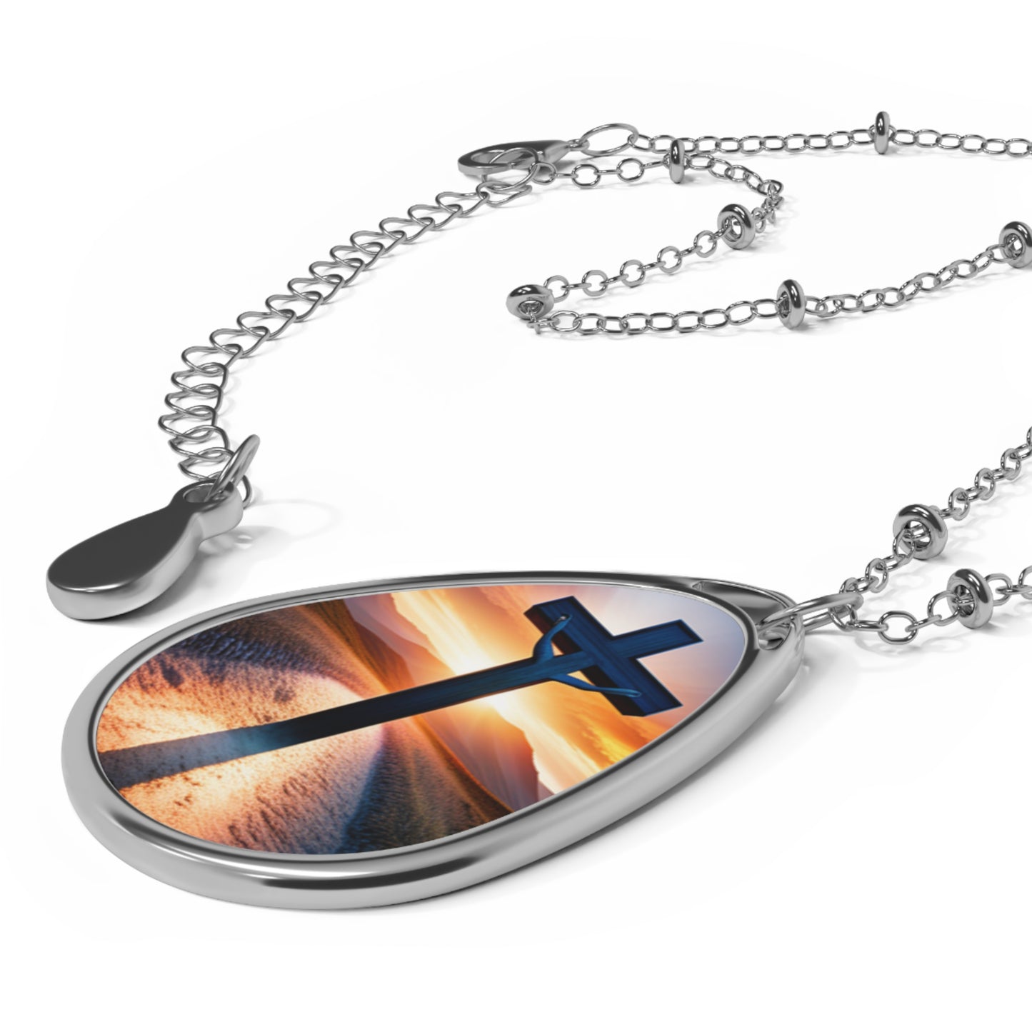 Sunset Cross Necklace