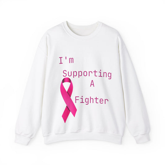 Breast Cancer Support Crewneck Sweatshirt