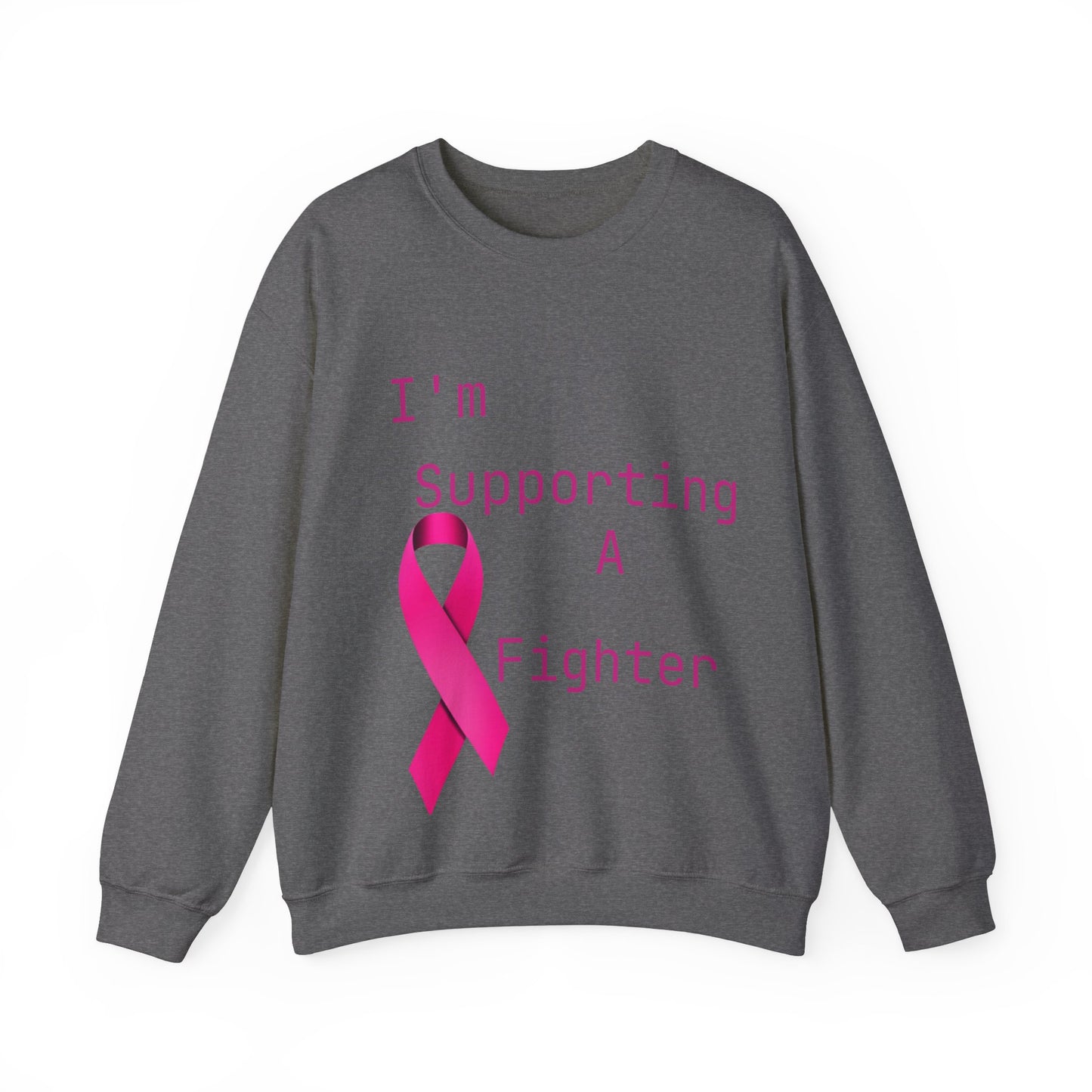 Breast Cancer Support Crewneck Sweatshirt