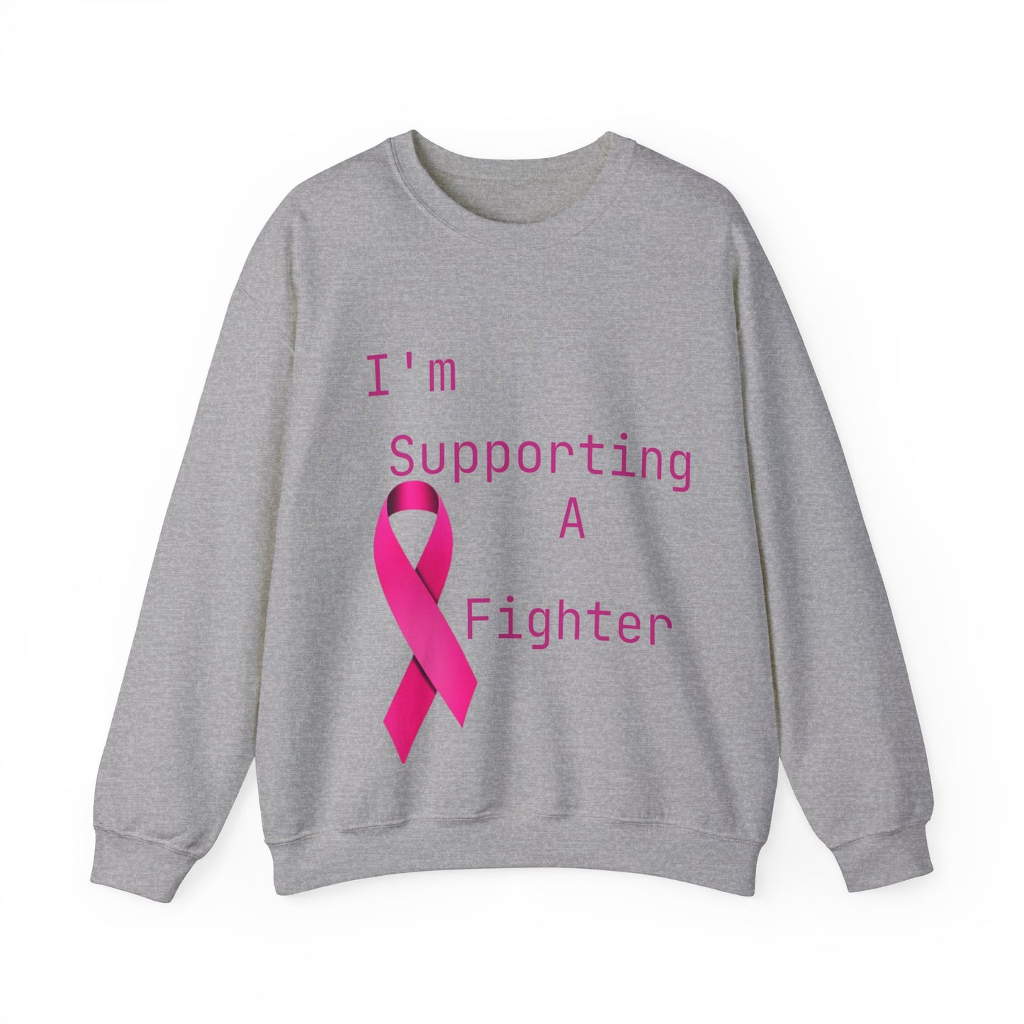 Breast Cancer Support Crewneck Sweatshirt