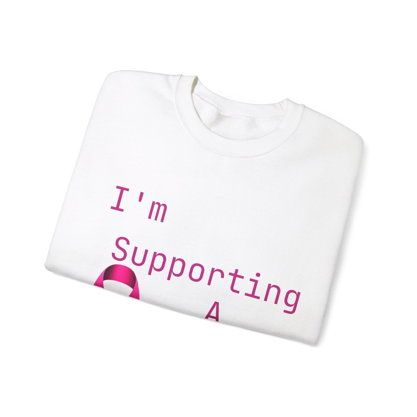 Breast Cancer Support Crewneck Sweatshirt