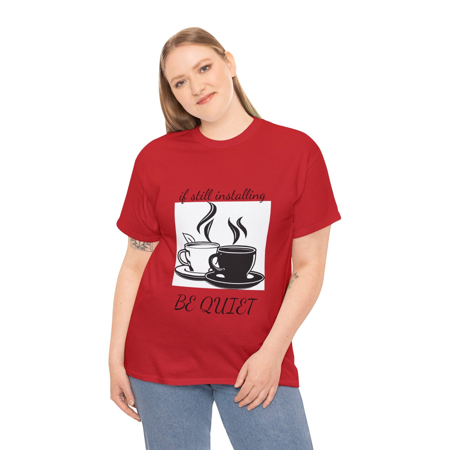 Coffee Heavy Cotton Tee