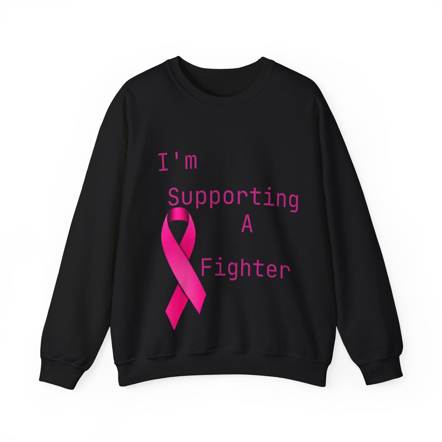 Breast Cancer Support Crewneck Sweatshirt