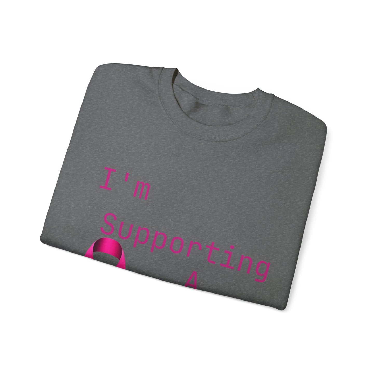 Breast Cancer Support Crewneck Sweatshirt